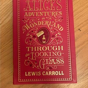 Alice's Adventures in Wonderland by Lewis Carroll - Red and Gold Edition